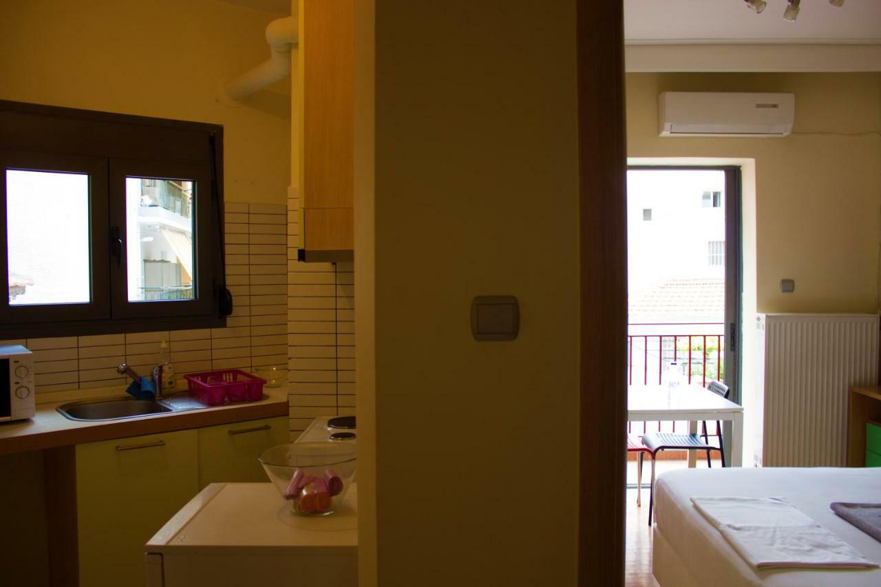 Cute Apartment In The Center Of The City Larissa Exteriör bild